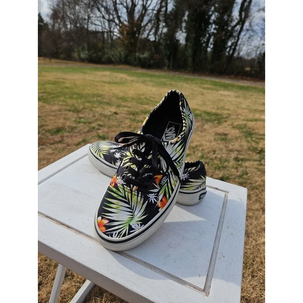 Vans‎ Era Tropical Palm Floral Print Sneakers M 6.5/W 8